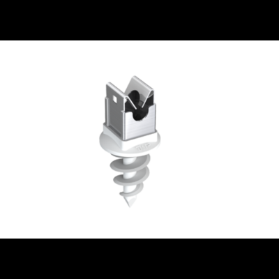 Art. 110 099_Nosač za izolirani zid, izolac.  od min 50 mm, Niro-Clip, tip B, vodič Ø 8mm, Inox V2A