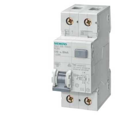 SIEMENS 5SU1656-6KK20 FID zaštitna sklopka 1-polni 20 A 0.3 A 230 V